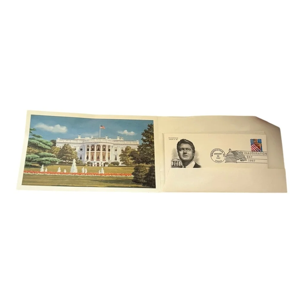 1997 USPS 53rd Presidential Inauguration Bill Clinton Al Gore Envelope Set